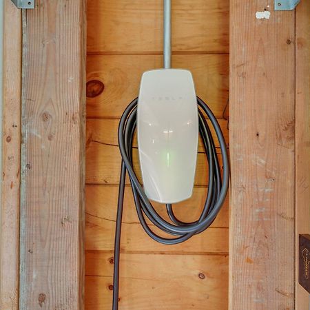 Luxury Log Cabin With Ev Charger And Mtn Views! Blairstown Dış mekan fotoğraf