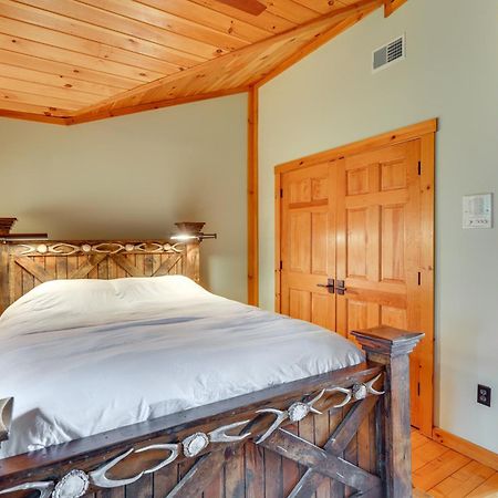 Luxury Log Cabin With Ev Charger And Mtn Views! Blairstown Dış mekan fotoğraf