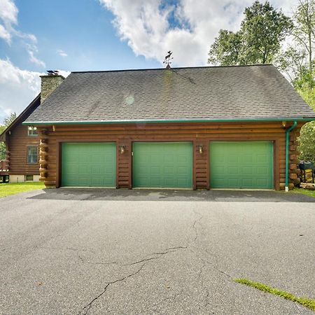 Luxury Log Cabin With Ev Charger And Mtn Views! Blairstown Dış mekan fotoğraf