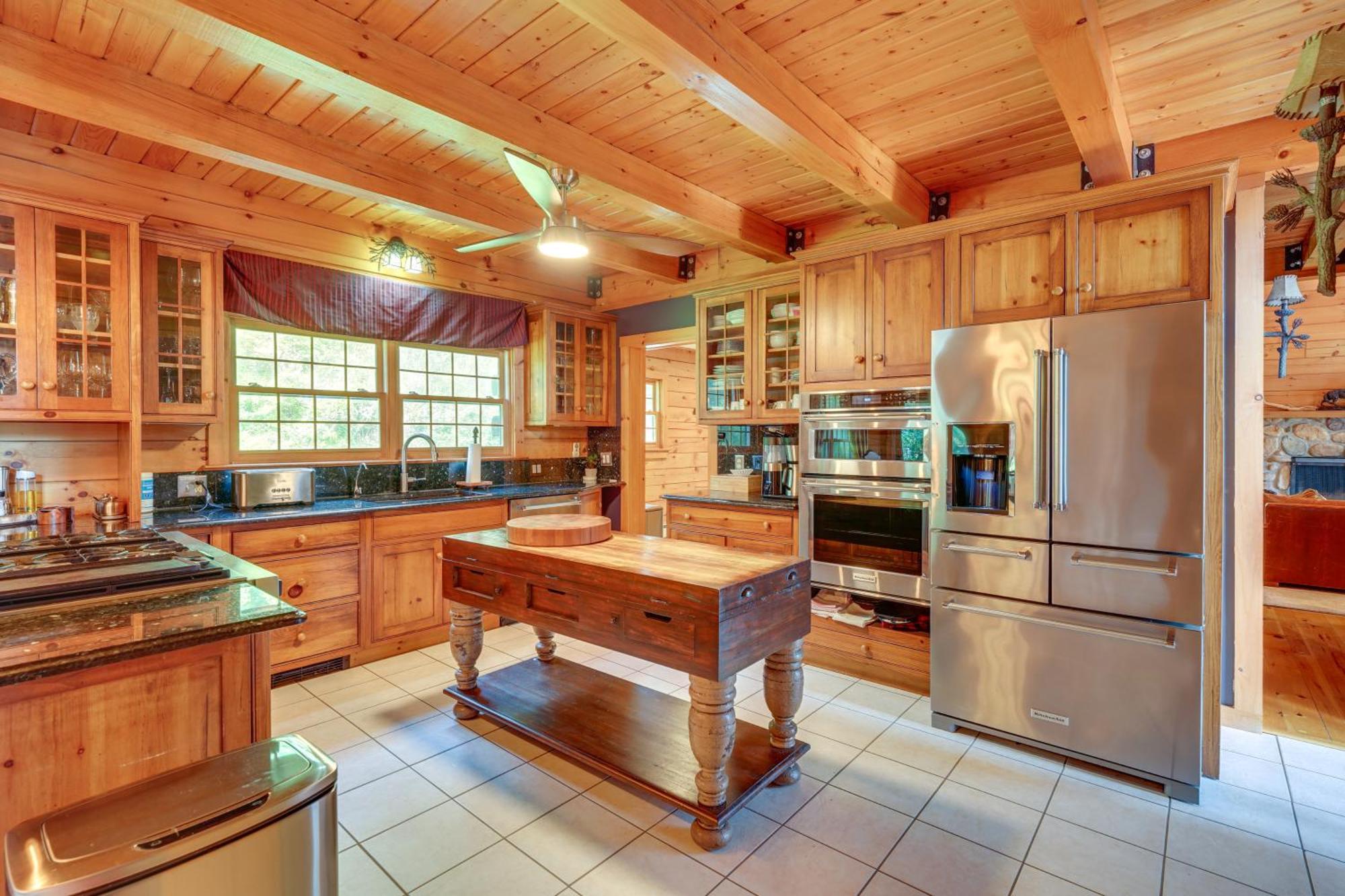 Luxury Log Cabin With Ev Charger And Mtn Views! Blairstown Dış mekan fotoğraf